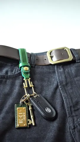 ベルトループ作ってみた #kankula #leathercraft #レザークラフト #asmr 