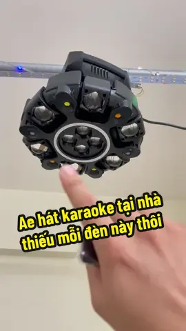 6 cánh pro bản mới, nhạc lên là nhà anh em thành phòng karaoke sịn sò luôn. #densankhau #denmoving #denkaraoke #cuongnguyenlighting 