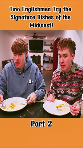 Two Englishmen Try the Signature Dishes of the Midwest! #Part2 #FoodieTok #FoodChallenge #EpicEats