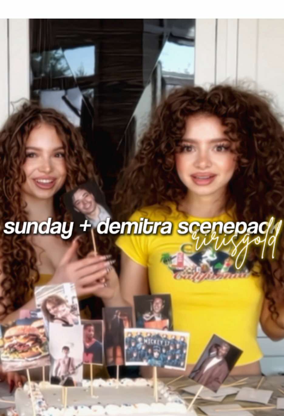 SUNDAY AND DEMITRA LIKED AND REPOSTED (mega link in bio) sunday and demitra scenepack with high quality + coloring video: kalogeras sisters smash cake prank @sundaykalogeras @demitrakalogeras  #fyp #demitra #demitrakalogeras #sundaykalogeras #famousme  creds are highly appreciated!!