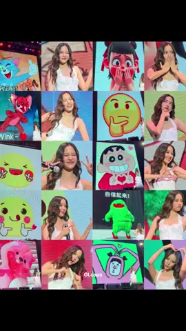 Too cute haha she’s the walking meme that’s right  #FreenFanmeetingInNanning  Freen 1st fan meet in China Nanning #srchafreen #freensarocha  #glcaps #meme 