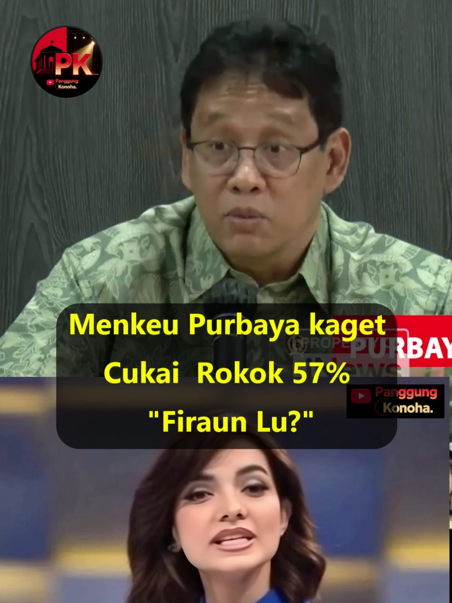 Menkeu Kaget: Cukai Rokok 57% - ‘Firaun Lu!’  | Viral iNews Terkin #menkeu #menkeupurbaya #cukairokok #beritaviral #iNewsTerkini #shortsviral #kontroversipolitik #fyp #purbayaterbaru
