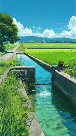 “A summer sky over the countryside. It feels like a memory from childhood, a nostalgic moment you wish to see again. #夏の思い出 #田舎の風景 #エモい景色 #懐かしい時間 #nostalgiatrip 