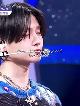 He's much better now. The Sangwon I used to know is slowly coming back, and his chubby cheeks are starting to show again. He's still the same person. Don't forget to always vote for Sangwon!🥺🤍#sangwon #leesangwon #sangwon🥀 #boysplanet #boys2planet 