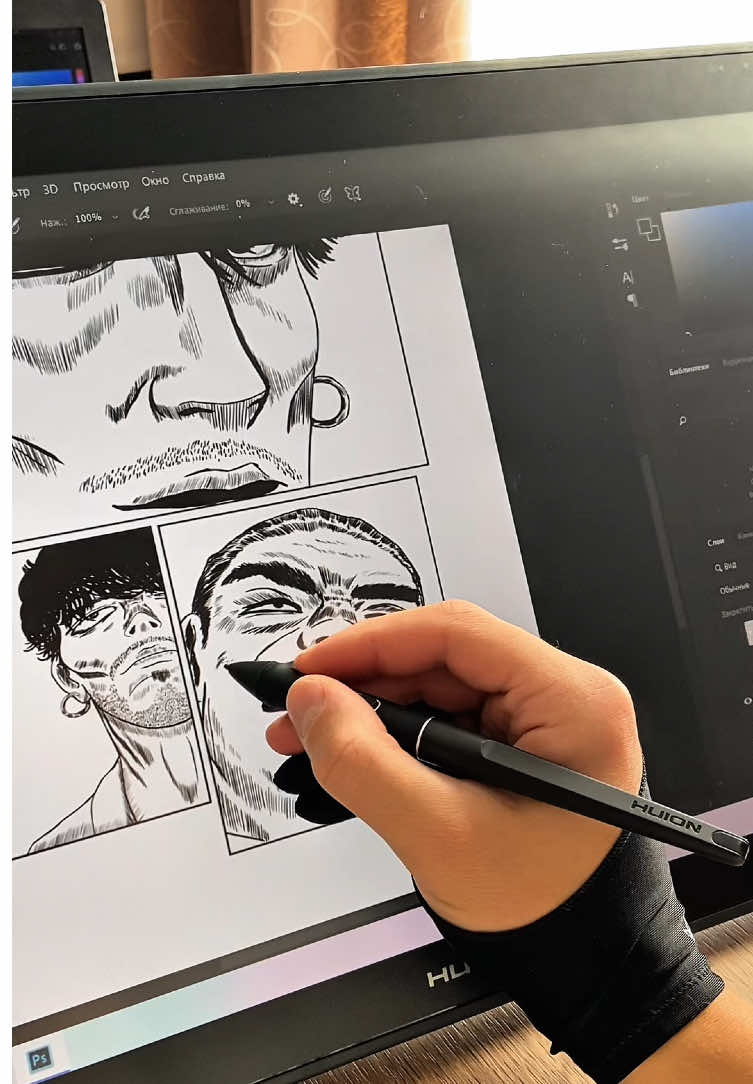 Вот такой вопрос #манга #руманга #artist #мангалиб #artprocess 