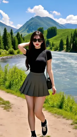 Chân váy xếp ly ngắn  #chanvayxeplyngan #changshopxinh66 