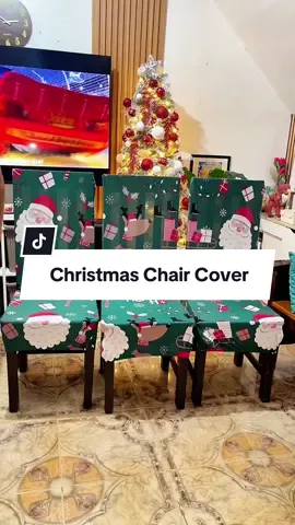 Pasko feels na talaga sa aming munting tahanan!  #christmasdecorating #chaircover #christmaschaircover #seatcover 