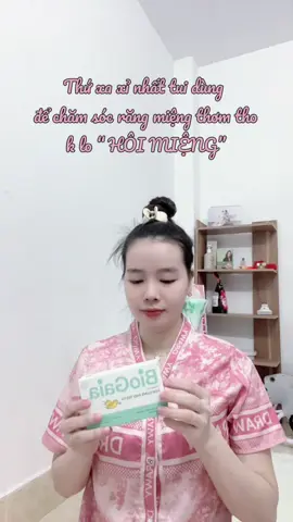 Mới đầu sài thử, sài xong cái dính tới giờ luôn. Giờ thì tốn kém nhưng được cái miệng thơm 😂😂😂#metauhu❤️ #mevabe #biogaiaprodentis #menvisinhnhakhoa #vienngamthommieng 