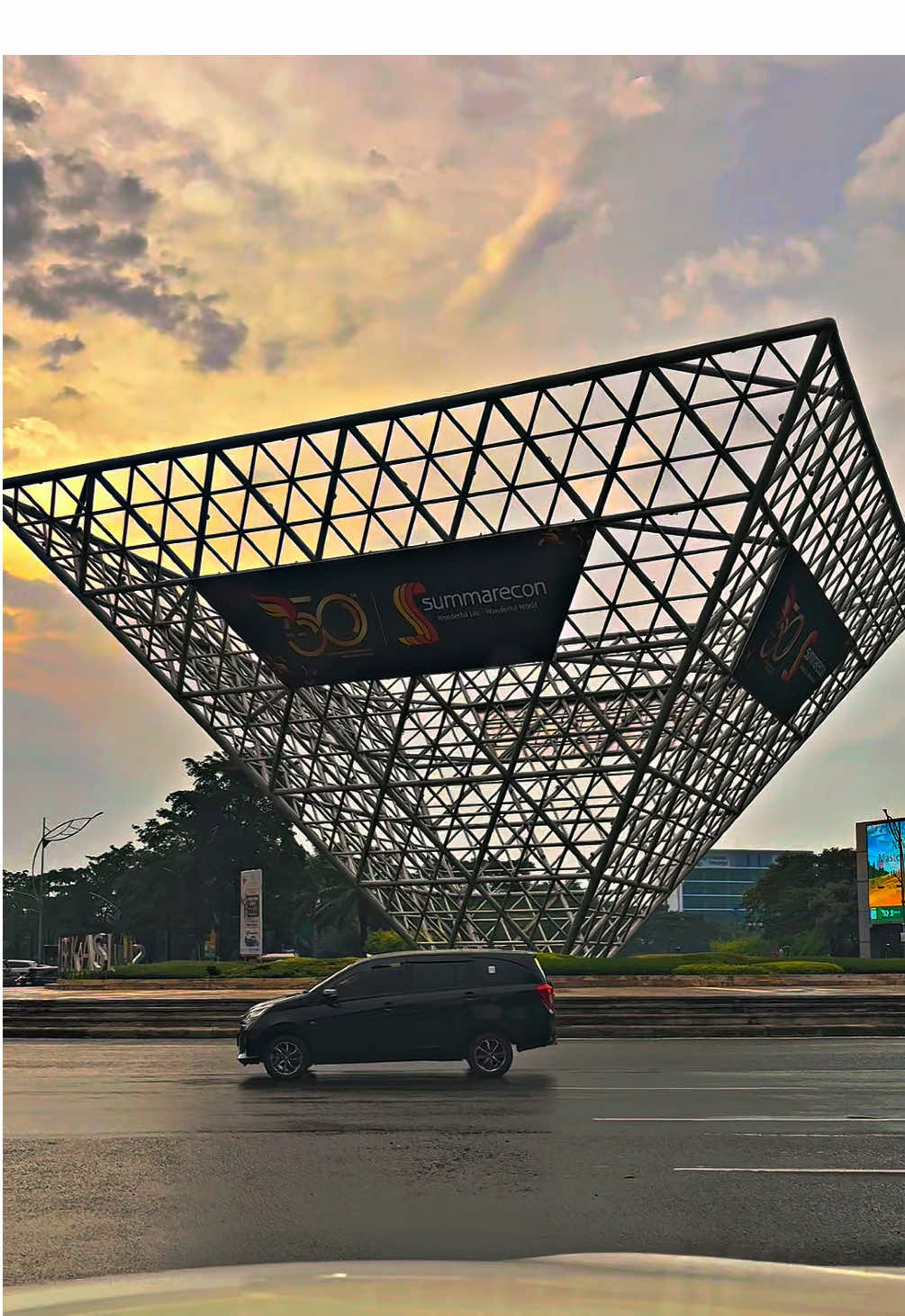 Bekasi habis hujan🌧️ #view #foryoupage #xybca #fyppppppppppppppppppppppp #bekasi 