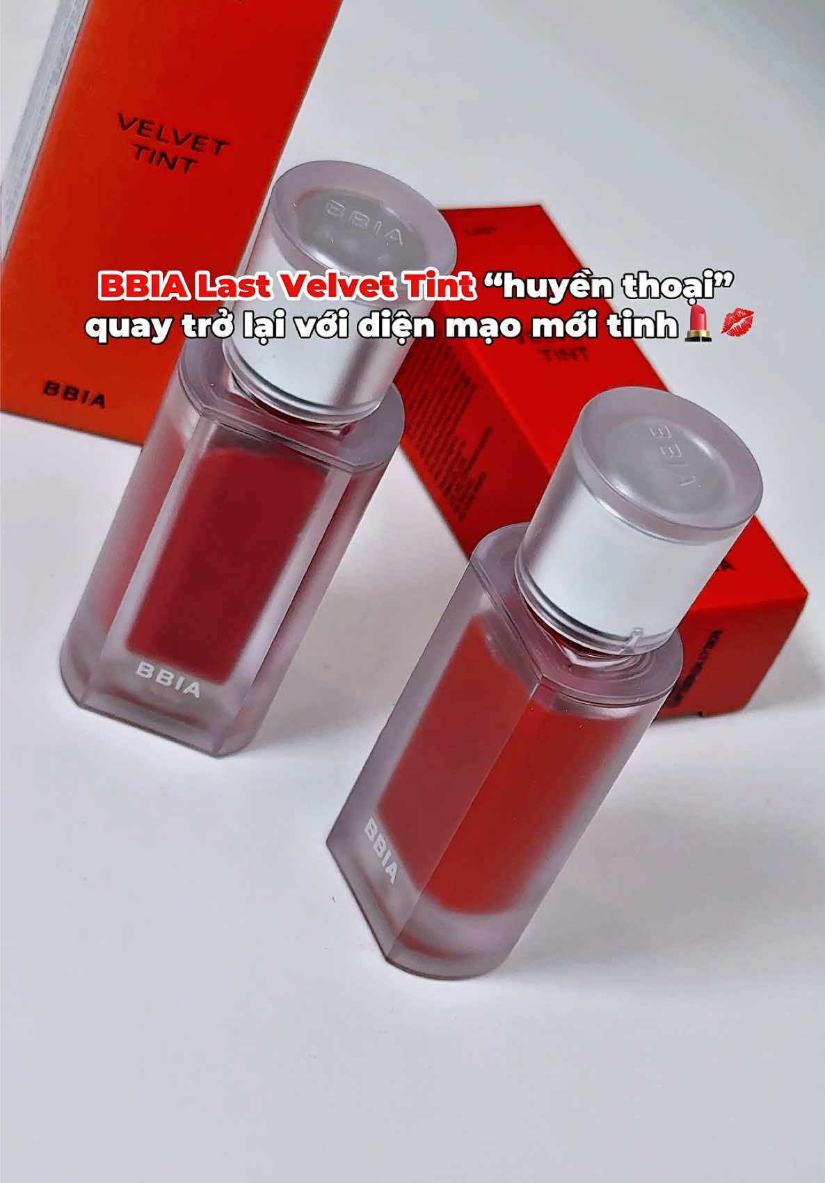 Màu xinh điêngggg luôn í 💋💕😍 #bbia #bbiavn #lastvelvettint #thenewvelvet#tiemtaphoacuachannie 