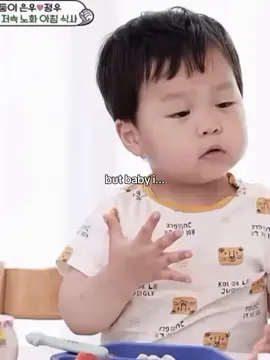 bayi dino ku sudah besar 🦖, serasa baru kemarin kecil sekarang udah gede  #realityshow #thereturnofsuperman #fypage #joengwoo #cutebaby 