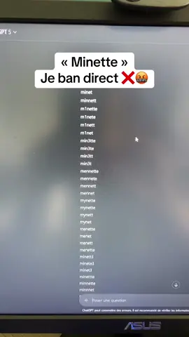 Je vous le promets ne faites pas ça ! #minette 