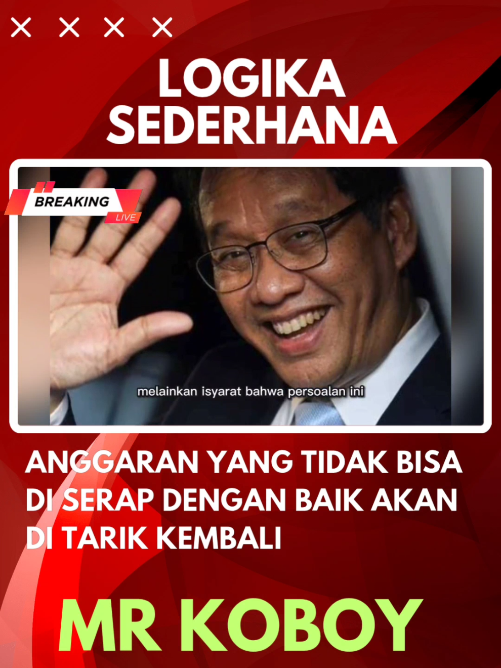 Pernyataan Purbaya yang sederhana namun tegas, disertai senyum tipis penuh makna, memperlihatkan gaya kepemimpinan fiskal yang berbeda. Ia tidak berputar-putar dalam birokrasi, tidak takut mencabut anggaran yang mandek, dan berani mengalihkannya langsung ke rakyat. Gaya lugas ini menandakan lahirnya figur baru di kabinet—seorang teknokrat yang berani berkata apa adanya tanpa basa-basi. Dan dari sikapnya yang dingin namun tajam, publik mulai memberi julukan: “Menteri Koboi”—karena seperti koboi di padang tandus, ia memilih jalan cepat, lugas, dan tanpa kompromi menghadapi siapa pun yang menghambat jalannya fiskal.