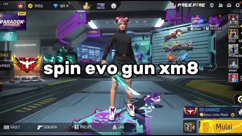 kalian udah punya? #evogunskin #xm8 #spinevogun #terbaru #epep 