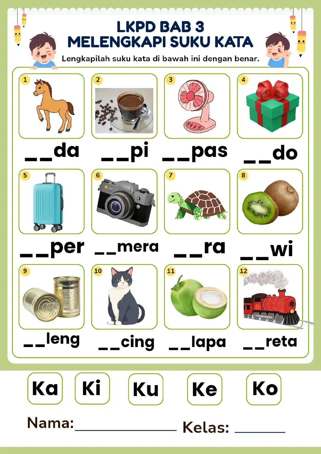 Awas Kuman! #lkpdbahasaindonesia #lkpdkelas1 #foryoupage #kurmer #awaskuman 