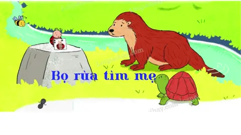 Bọ rùa tìm mẹ#tiếngvietlop2#canva 
