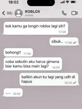 balikin akun aku lagii ku mohon t-tapi kalo aku download roblox hp ku di jual jdi aku harus hpus☹️🙃😔 kecewaaa💔#foryoupage #tiktok #xyzbca 