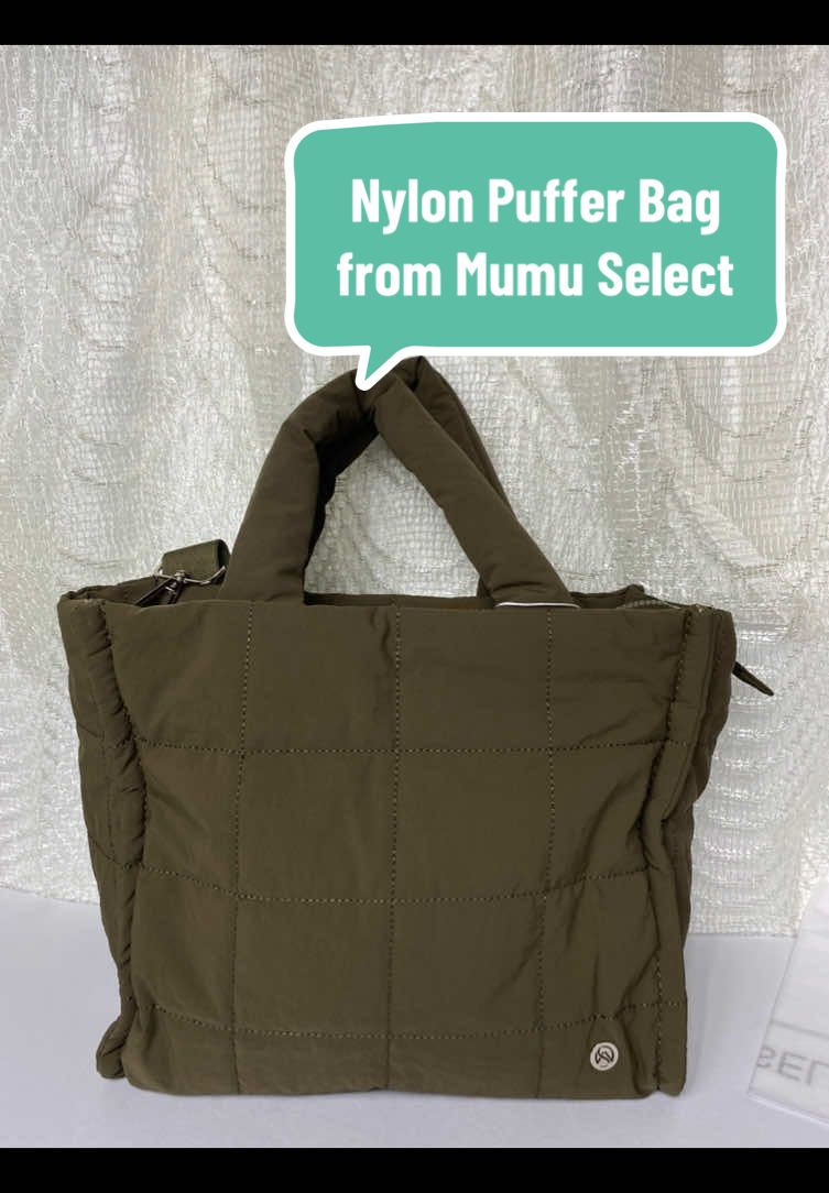 Nylon Waterproof Puffer Bag for Men and Women. #bag #nylonbag #pufferbag #bagforwomen #waterproof @MUMUSELECT PH 