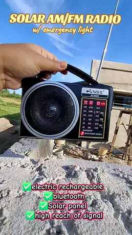 BUKID ESSENTIAL. PROVINCE ESSENTIAL.  SOLAR AM/FM RADIO WITH BLUETOOTH, EMERGENCY LIGHT AND ELECTRIC RECHARGEABLE  #radio #radiosolar #solarradio #solarradiowithlights #solarradioamfmandbluetooth 