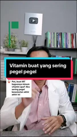 Membalas @n_n  Pegal, kesemutan, kebas berulang? Itu bisa jadi tanda sarafmu lagi nggak optimal, loh! Vitamin B1, B6, dan B12 berperan penting untuk metabolisme energi saraf, produksi neurotransmiter, dan perbaikan selubung mielin. 💊 Neurobion Forte dengan dosis pas bantu regenerasi saraf supaya aktivitas lancar kembali. Yuk, rutin minum setelah sarapan dan jangan anggap remeh #BukanPegalBiasa 💪 #pegal #kesemutan #vitaminb #neurobionforte
