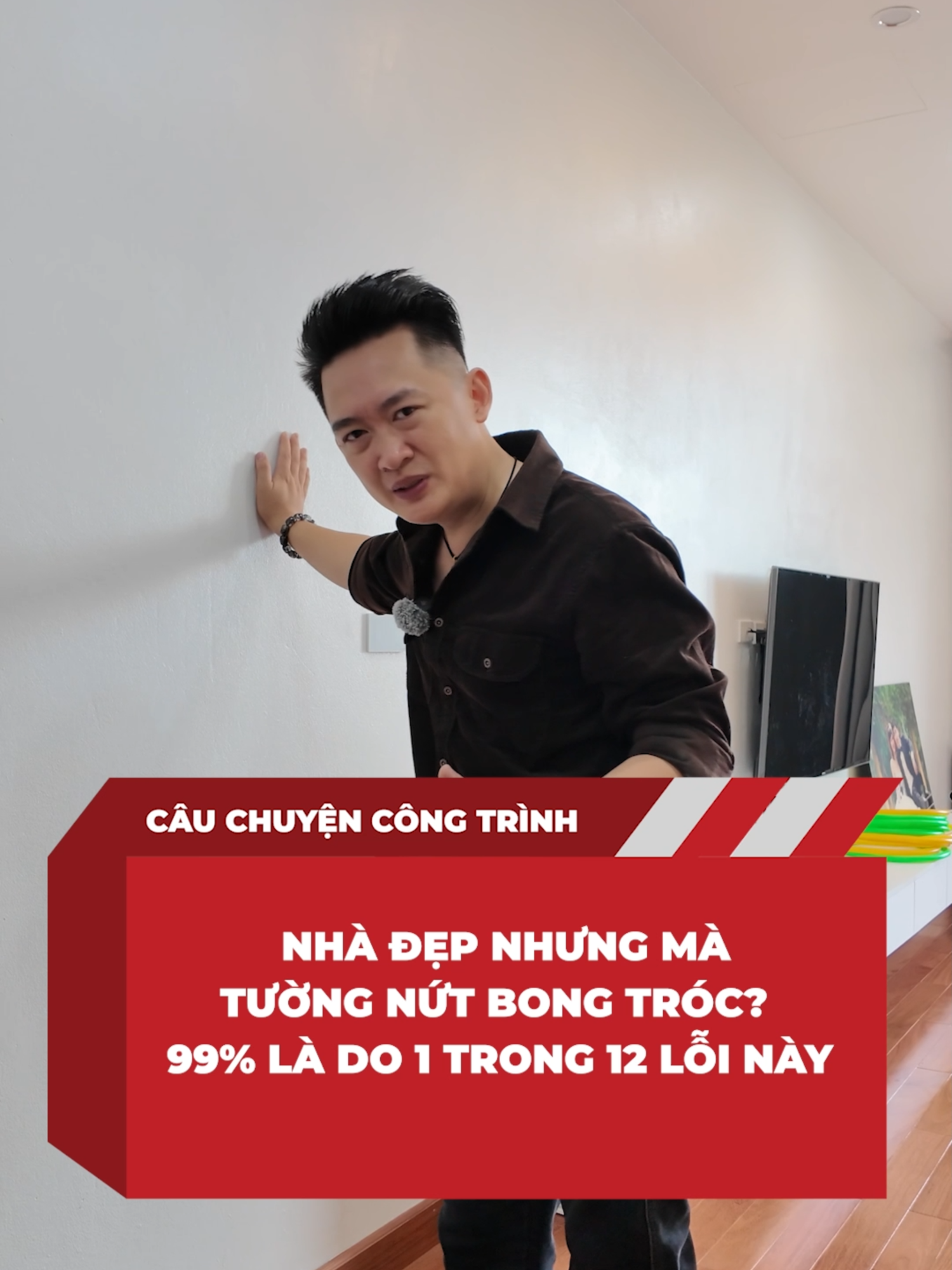Nhà đẹp nhưng mà tường nứt bong tróc? 99% là do 1 trong 12 lỗi này #anhbiettuotdesign #thietkenoithat #thietkenoithatdep #thietkenha #Thietkkenhadep #caitaonha #caitaocanho #thicongnhao #latgach #kinhnghiemopgach #latgach #congtrinhthucteabt #congtrinhshowreels T9RTT01CTR751
