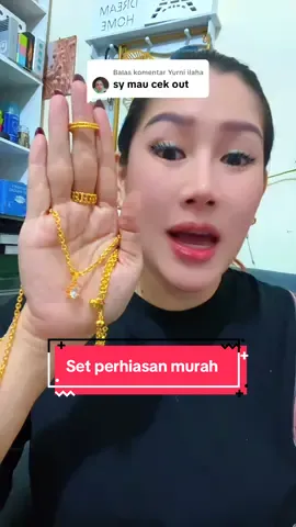 Membalas @Yurni ilaha PROMO !! Set perhiasan lengkap kalung liontin,gelang cincin dan anting #setpengantinmewah #perhiasanan #kalungemas #gelang #cincin 
