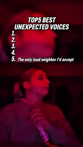 Top 5 best unexpected voices #unexpected #singing #tiktoklove #voice #music 