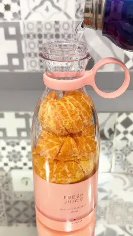 Fresh orange juice 🍊  #freshjuice #smoothie #milkshake #portableblender #miniblender 