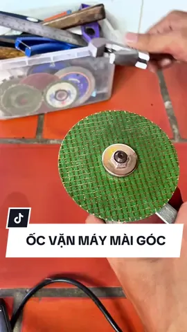 Ốc vặn máy mài góc#tai1992rv #suachuanhacua #ocvanmaymai #maymaigoc #maymaipin 