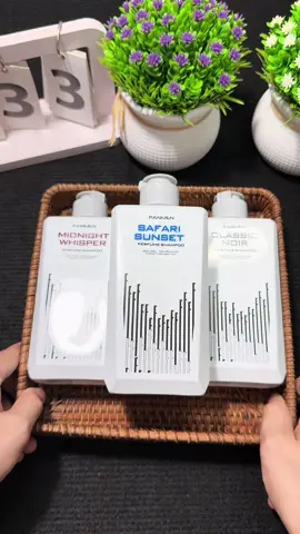 dầu gội nước hoa cao cấp dành cho nam. thành phần gồm nhiều loại thảo dược như hà thủ ô, rau má, trà xanh,lô hội giúp tóc chắc khoẻ từ gốc tới ngọn và hỗ trợ giảm gãy rụng, dầu nhờn. combor 3 chai 279kkk freeship#thamthanthien #daugoi #daugoinuochoa #daugoigiamrungtoc #fanmen 