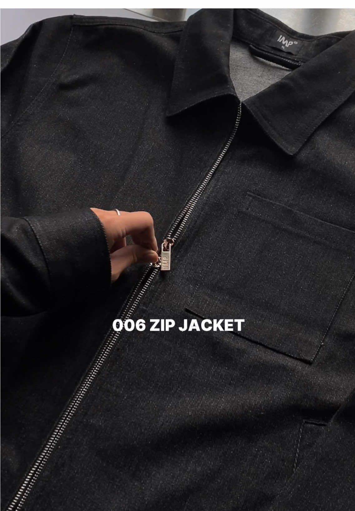 Cận cảnh 006 Zip Jacket đang cháy 🔥🔥🔥  #006jacket #denim #jacket 