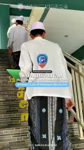 Pelaksanaan Kegiatan Safari III Aliyah Madrasah Diniyah HM Al Mahrusiyah Putra Lirboyo Kota Kediri di tingakatan I,II & III (Madin SD).  • • • Yuk share ke teman-teman kamu, agar bisa update tentang perkembangan Madrasah Diniyah HM Al Mahrusiyah Putra Lirboyo Kota Kediri.  • • • Follow akun kami Instagram dan TikTok : madin.hm.almahrusiyah