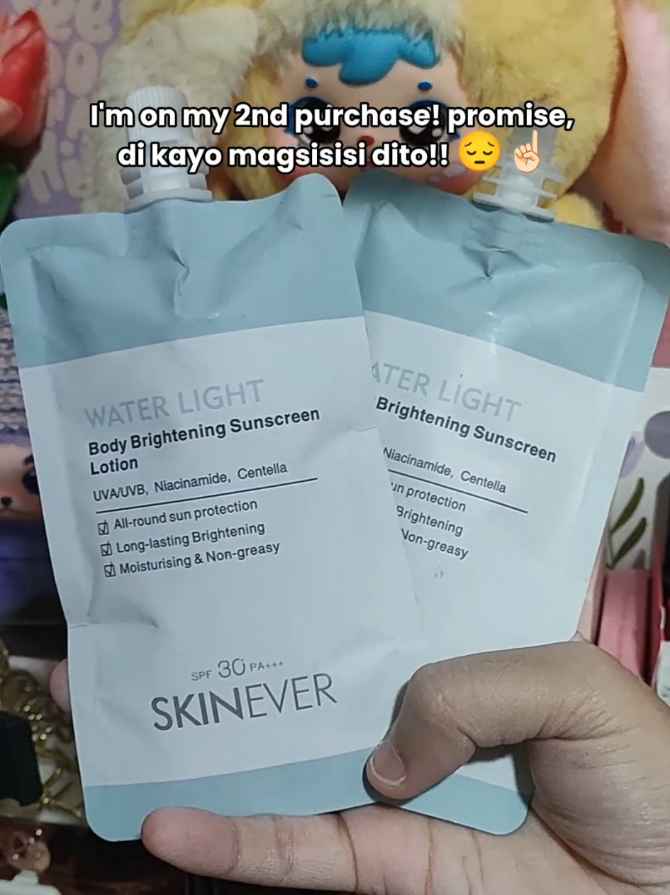 naghahanap ka ba ng body sunscreen na legit na nakakaputi? baka eto na 'yong hinahanap mo!! @skineverph  #skinever #bodylotion #skineverbodysunscreen #sunscreen #whitening 