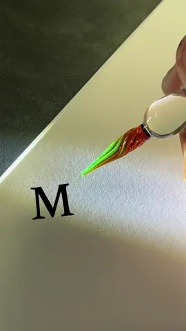 How to sign the letter M?