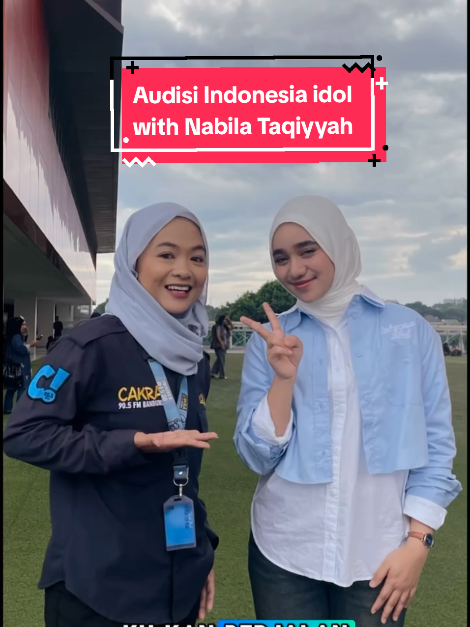 Keseruan Audisi Indonesia Idol with Nabila Taqiyyah di Unpar Bandung.. dengan penampilan menyanyinya Nabila Taqiyyah menambah semangat para peserta audisi untuk mewujudkan mimpinya.  #indonesiaidol #bandung #nabilataqiyyah  #audisi  #rcti 