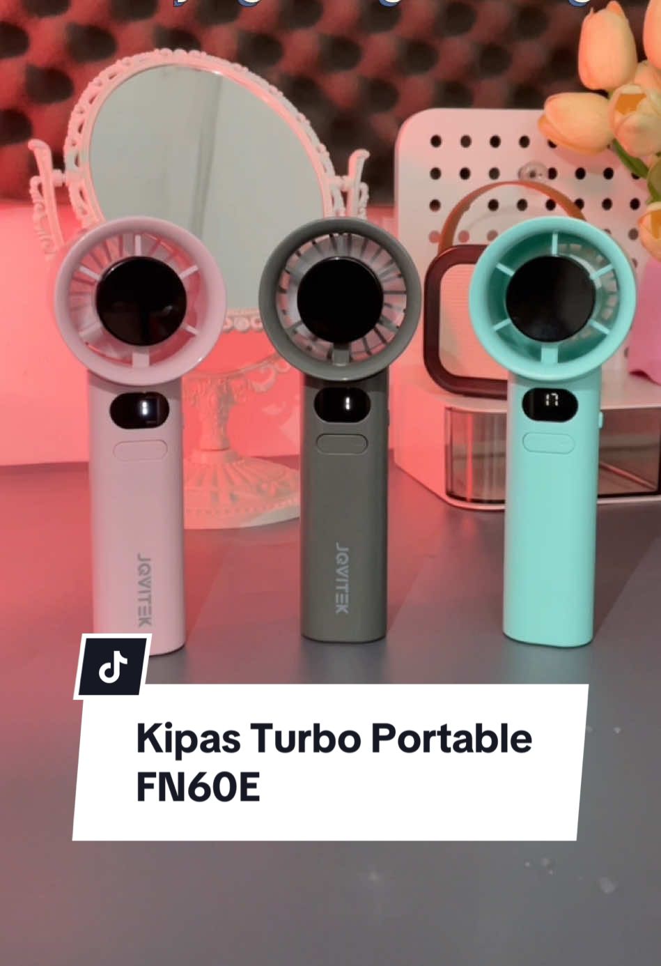 Pakai kipas ini solusi buat kalian yang suka badmood gara gara kepanasan, dijamin gaakan badmood deh😍🥰#kipasangin #kipasanginportable #kipasturbo #fyppppppppppppppppppppppp #fyp 
