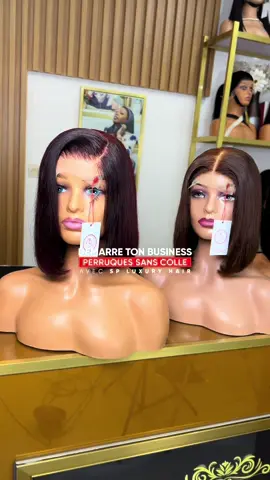 ✨ Nous t’aidons à créer et bâtir ton business de perruques sans colle clés en main grâce à nos packs business, adaptés à tes besoins et à ton budget. 💇‍♀️ Tu reçois : 	•	Des perruques sans colle déjà customisées (nœuds traités, prêtes à l’emploi) 	•	Des photos et vidéos professionnelles réalisées par nos soins pour t’aider à bien lancer ton activité 	•	Une formation solide et complète pour te donner toutes les armes nécessaires afin de réussir ton business 🚀 Avec SP LUXURY HAIR, ton business démarre dès la réception de ton pack. Tu n’as plus qu’à vendre et encaisser.