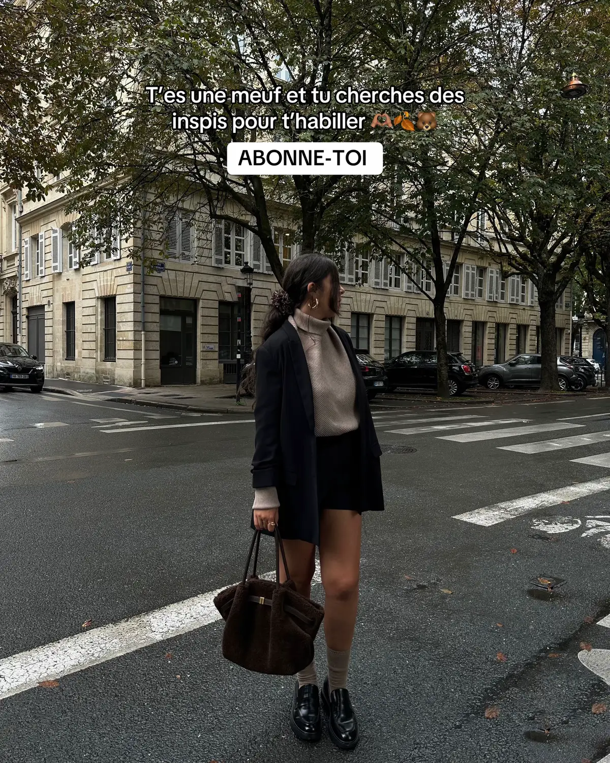 J’ai voulue tester la tendance mocassin 🤭 #tendancemocassin #mocassin #OOTD #outfit #bordeaux