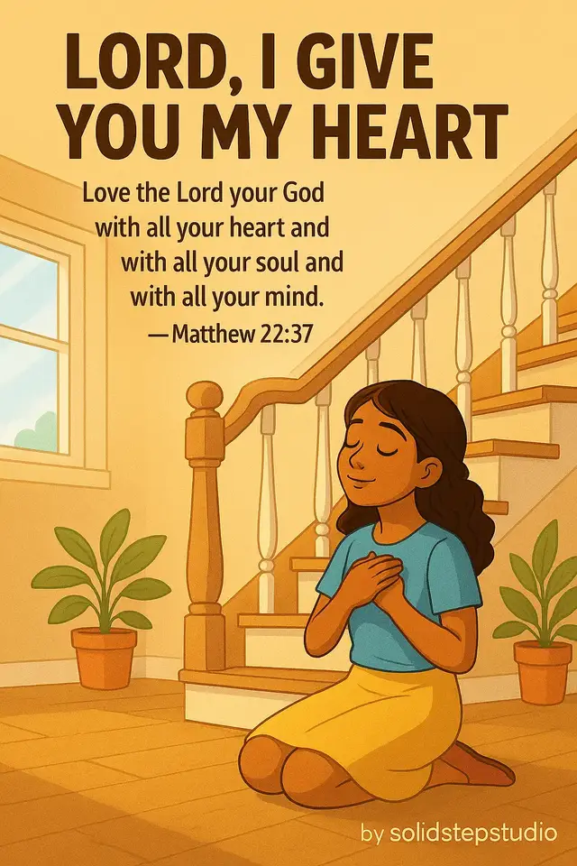 True joy begins when we give our whole heart to the Lord — in every moment, in every place. 💖✨ #LordIGiveYouMyHeart #ChristianTikTok #FaithJourney #BibleVerse #WorshipLife