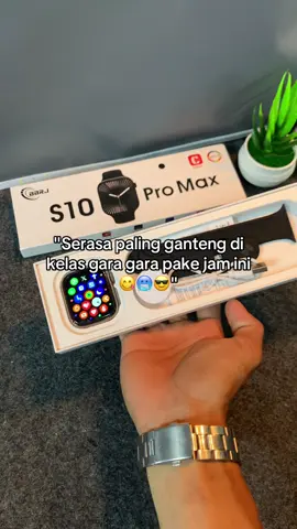 Smarwatch S10 Pro Max😋 #smarwatch #s10promax #jamtangan 