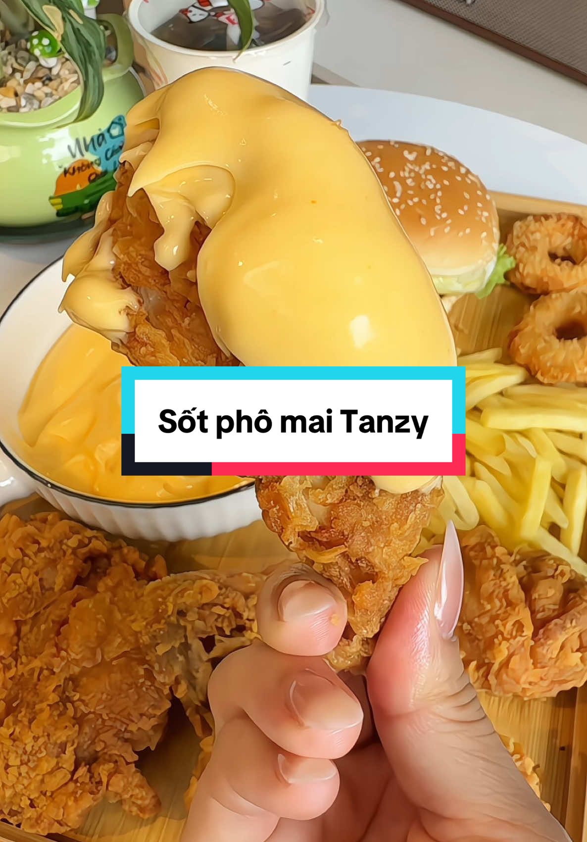 Sốt phô mai Tanzy, làm được nhiều món ngon lắm nha #celinecam #tanzy #phomai #sotphomai #phomaituoi 