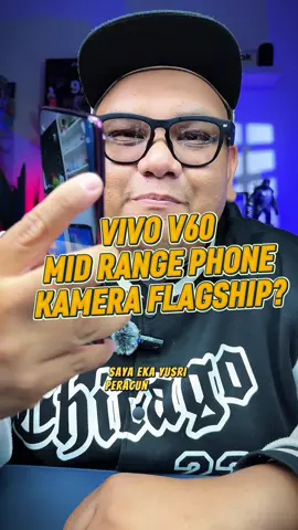 Vivo V60 5G . Mid range smartphone tapi kamera macam flagship. #vivo #vivov60 #smartphone 