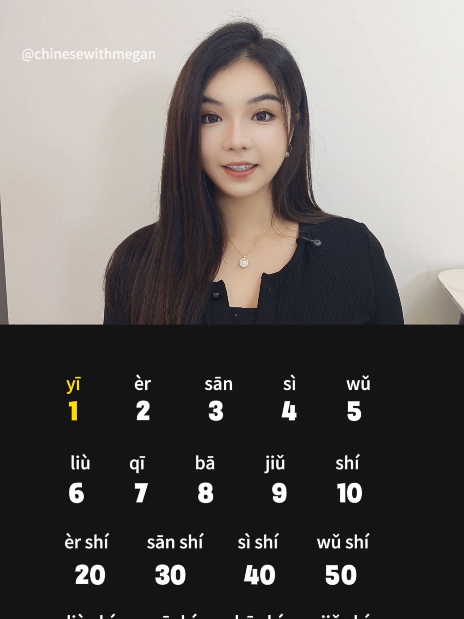 Count to 100 in Chinese with me, let's go! 💪 #learnchinese #LanguageLearning #chinese #mandarin #learnmandarin #forypu #chineseteacher