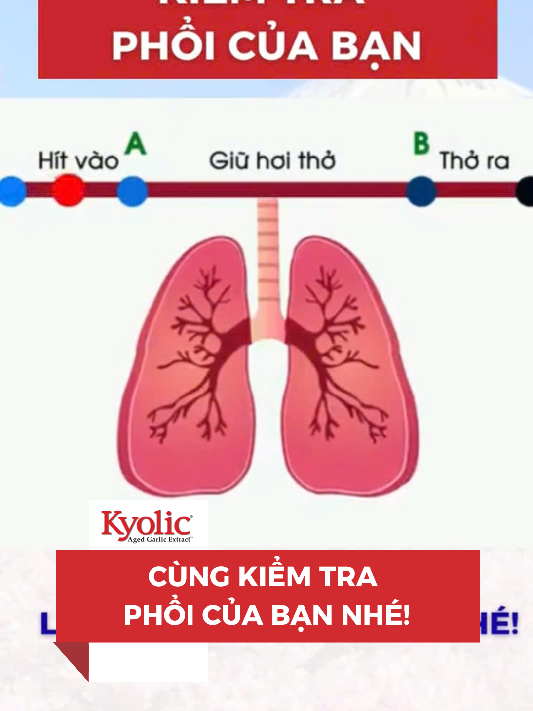 Tới giờ kiểm tra phổi của bạn rùi đó! #kiemtra #phoi #tiktoknews #foryou #fyp 