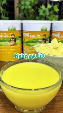 Sữa nghệ gạo lứt không chỉ thơm ngon mà còn có rất là nhiều lợi ích #nghegaolut #suanghegaolut #botdauhatraucu #suanghegaolutthuanchay #diemthuyriviu 