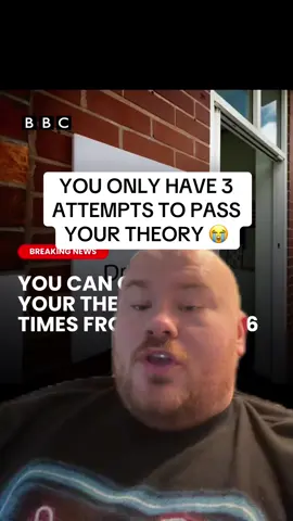 You only have 3 attempts to pass your theory 🤯 #zacstudd #theorytest #drivingtheory #drivinglessons #drivinglessonsuk 