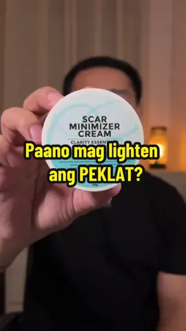 Paano mawala at mag lighten ang scars? Try using Scar Minimizer Cream from Clarity Essentials. #peklat #scar #scarminimizercream #clarityessentials #scarcream 