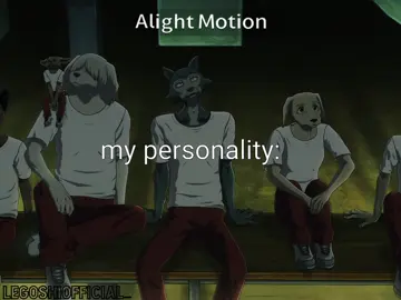 I completely have Legoshi's entire personality.  #legoshiofficial_ #beastars #legoshi #foryoupage #fyp 