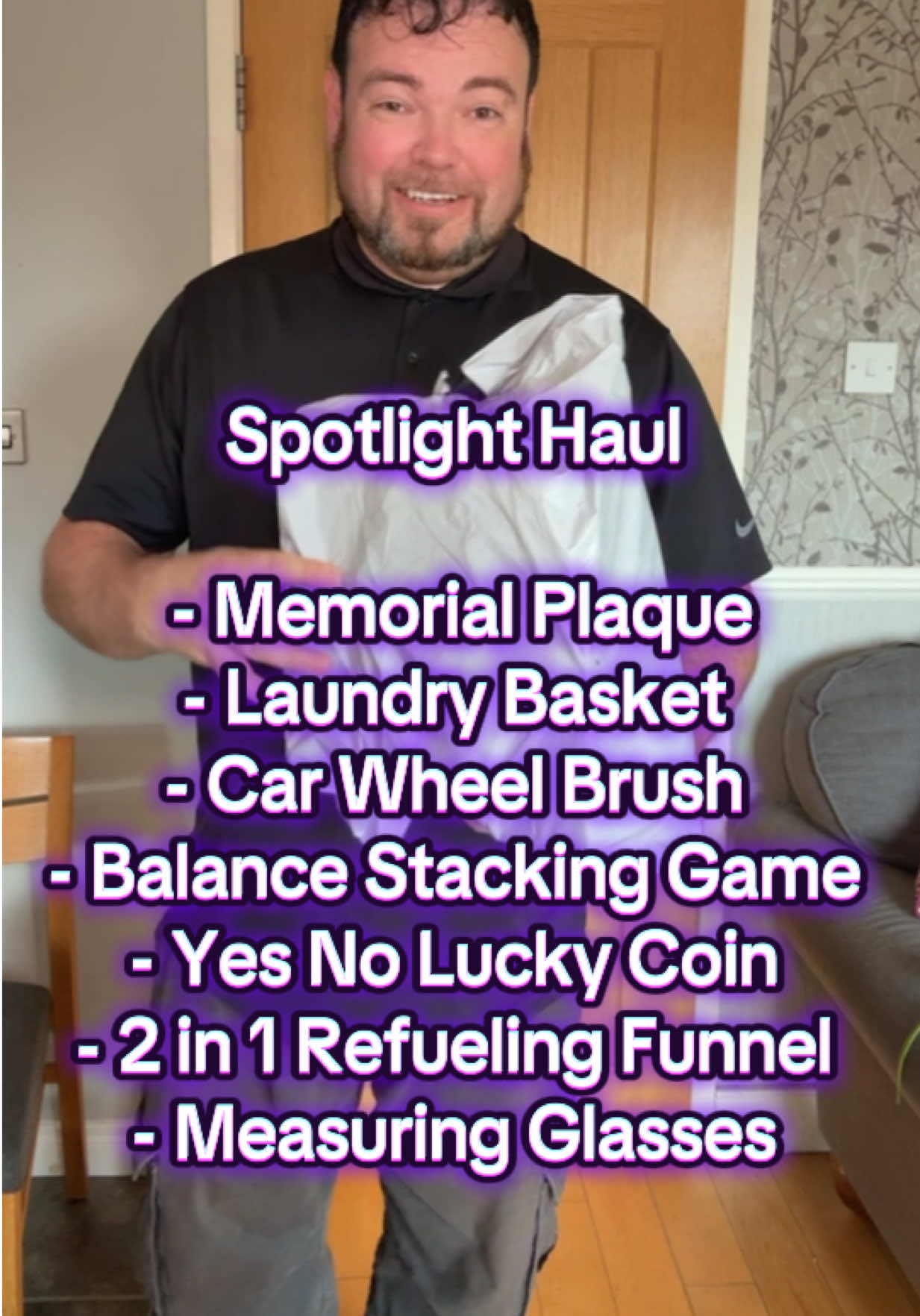 Spotlight Haul  - 2D Flat Family Memorial Plaque - Mesh Laundry Basket  - Car Wheel Brush  - Balance Stacking Game Set  - Yes No Decision Maker Lucky Coin  - 2 in 1 Refueling Funnel  - Measuring Glasses  #TikTokMadeMeBuyIt #DealDrops #CreatorClub #Spotlight #Haul 