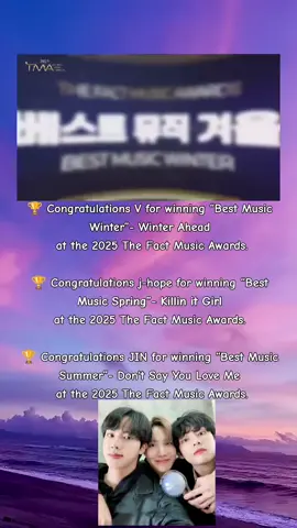 congrats #taehyung #jhope #seokjin #BTS #TMA 
